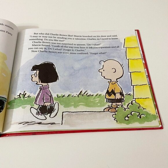 2003 Peanuts A Charlie Brown Valentine Charles M Schulz Hardcover Book - Picture 11 of 16